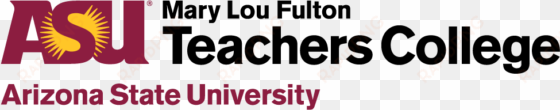 asu mary lou fulton teachers college logo - arizona state university