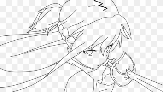 asuna coloring pages - asuna