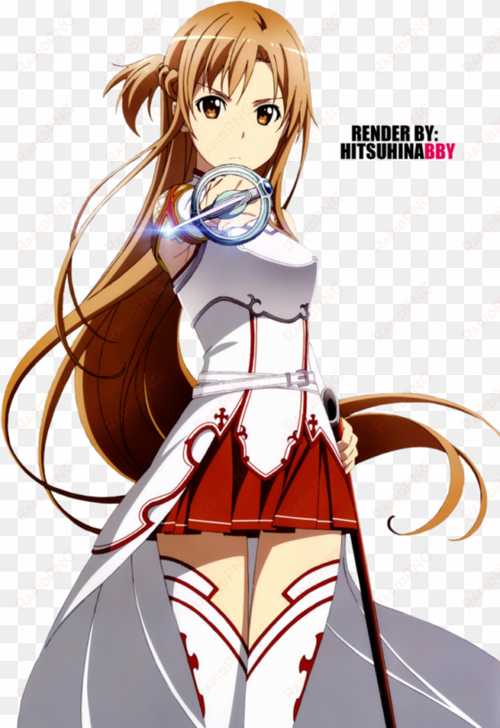 asuna fiora skin clip - asuna render