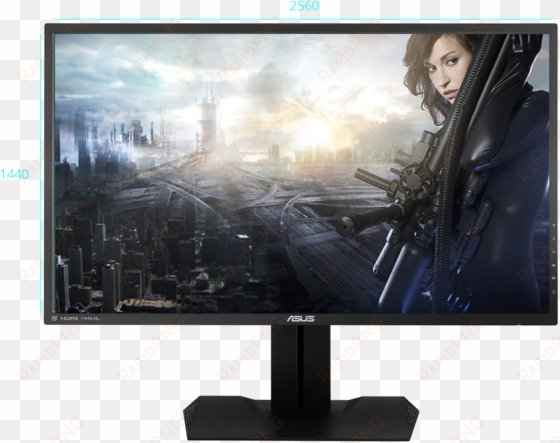 asus mg279q 27" freesync ips 2560x1440 gaming monitor