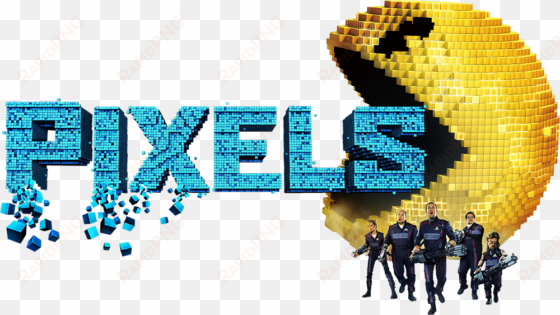 at isolated moments a tolerably amusing send up of - pixels movie logo png