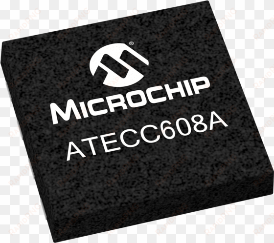 atecc608a udfn chip shot - microchip