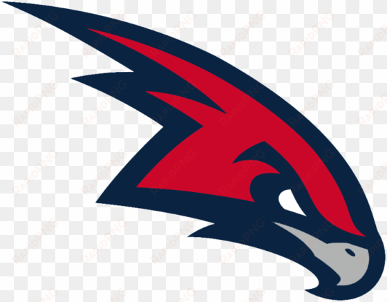 Atlanta Hawks Alternate Red - Atlanta Hawks Team Logo transparent png image