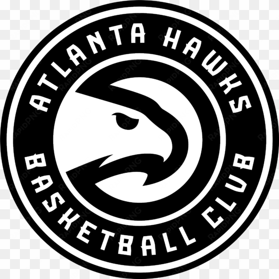Atlanta Hawks Logo Black And White - Us Green Building Council Member Logo transparent png image