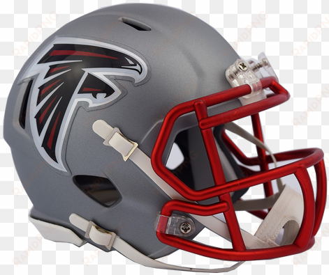 atlanta riddell speed mini blaze alternate image - falcons blaze helmet