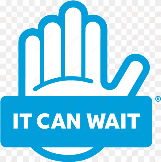at&t it can wait logo