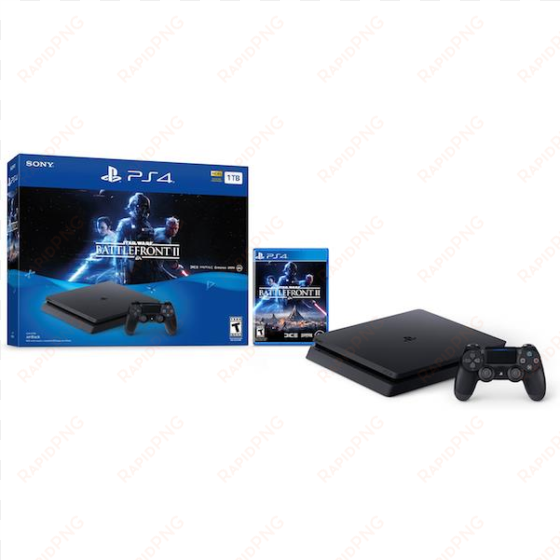 auction - playstation 4 slim 1tb console - star wars battlefront