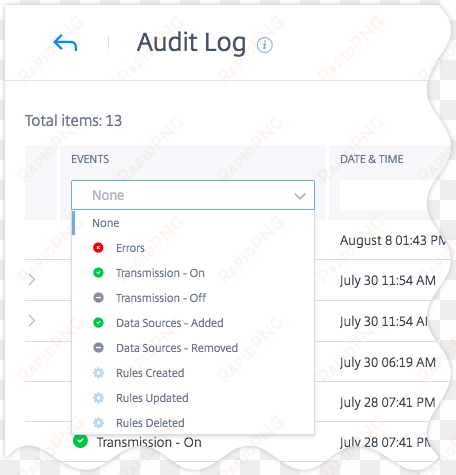 Audit Log Events - Audit Trail transparent png image