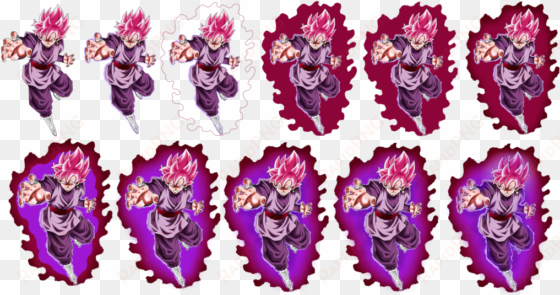 aura drawing art - super saiyan rose aura