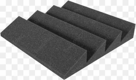 auralex dst-114 acoustic foam single panels, charcoal - floor