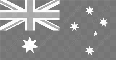 australia transparent black and white - black and white australian flag