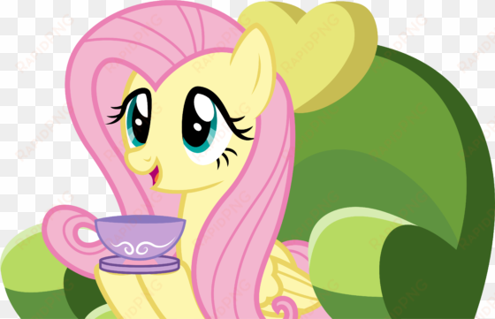 author comments - mlp fluttershy tea