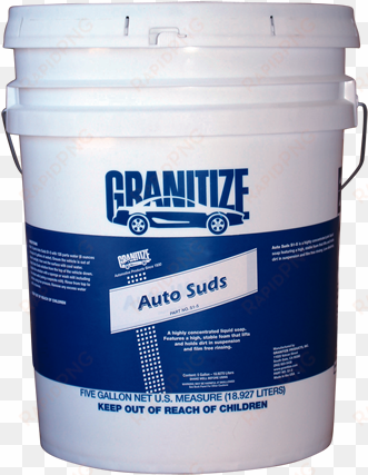 auto suds s1-5g - granitize s-4 auto wash - biodegradeable - 5 gallon