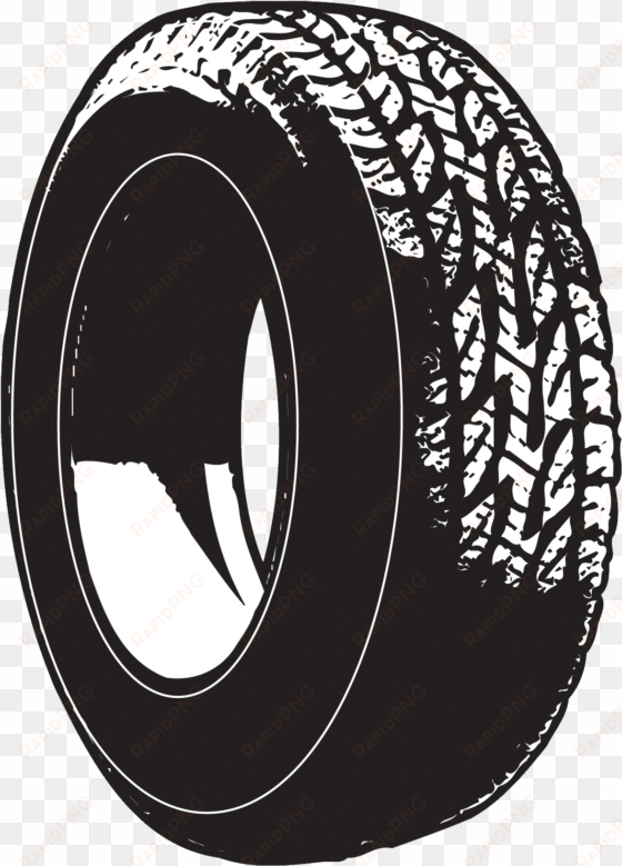 automobile tire care maintenance - tire clipart