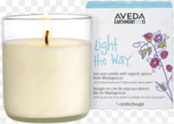 av acpl01 - aveda 'light the way' earth month 2013 candle