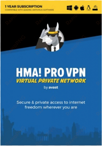 avast hma pro vpn 2018 unlimited, for pc/mac, product