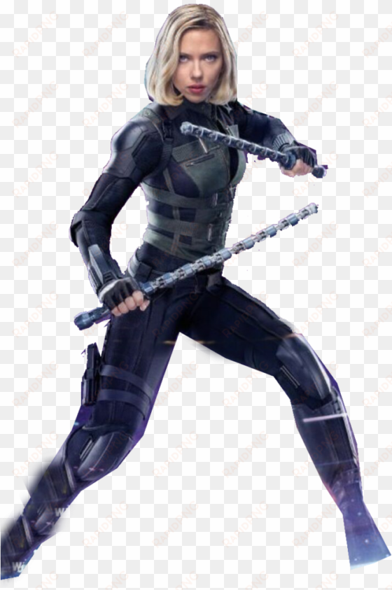 Avengers Infinity War Black Widow By Ggreuz-dc5b3fr - Avengers Infinity War Natasha transparent png image