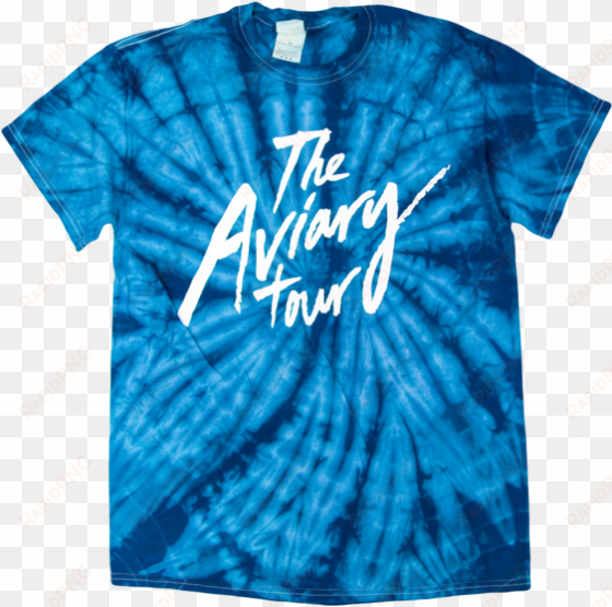 aviary tie dye tour tee - tour tee