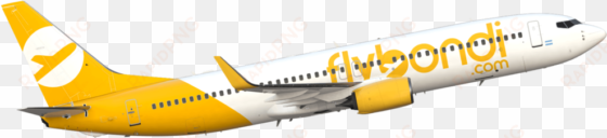 avion boeing 737 flybondi - flybondi