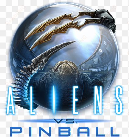 avp logo - aliens vs pinball