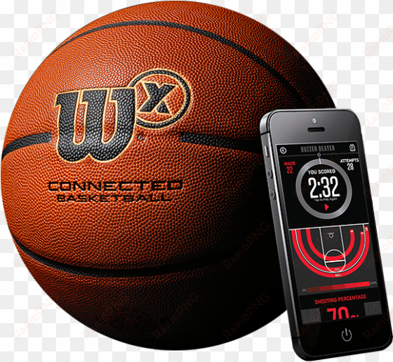 award winning wilson x basketball - wilson x connected basketball