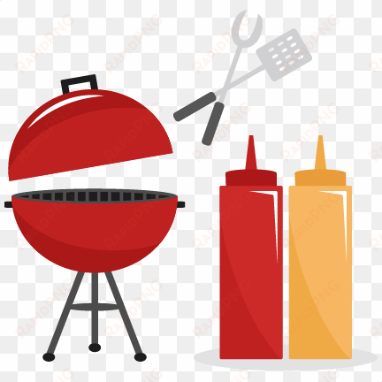 awesome bbq grill clipart bbq set svg cutting files - bbq grill clipart png
