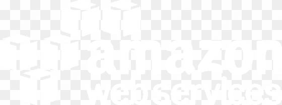 aws logo sureskills website - amazon web services white logo