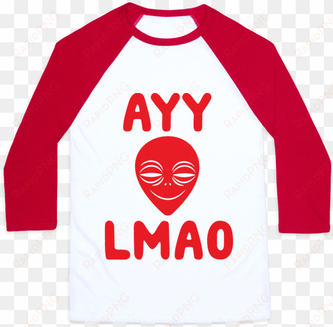 Ayy Lmao Baseball Tee - Happy Birthday Dab transparent png image