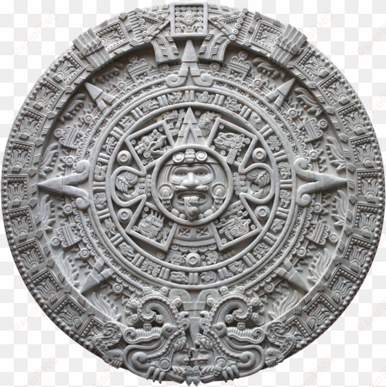 Aztec Calendar - Aztec Calendar Sun Stone transparent png image
