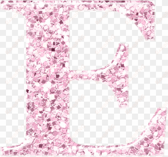 B *✿* Bling Rosa Pastele - Pink Glitter Letter P Png transparent png image
