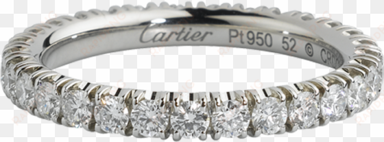 B4087100 0 Cartier Wedding Bands Rings - Cartier Destinee Wedding Band transparent png image