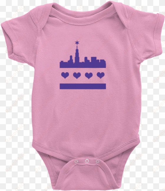 babies festive chicago skyline - eames chair, baby onesie, baby shower gift, for a girl,