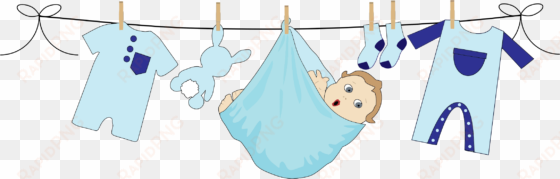 baby clothes line png vector transparent download - transparent background baby clipart boy