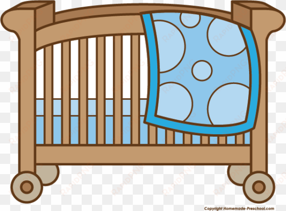 baby crib png - crib clipart black and white