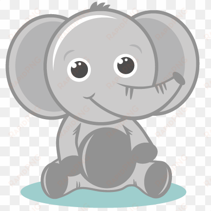 baby elephant head clipart - baby elephant clipart png