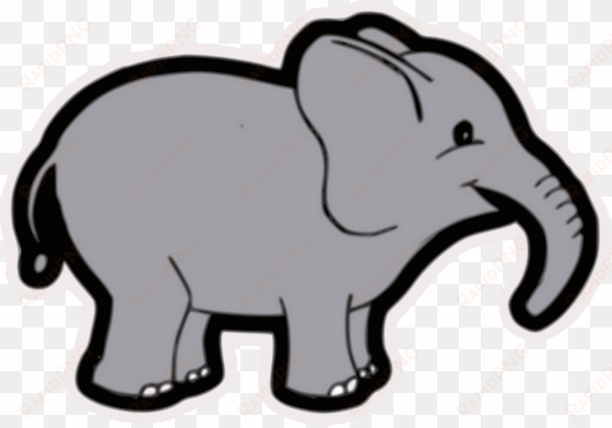 baby elephant vector clip art public domain vectors - cartoon clip art of elephant