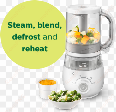 Baby Food Maker - Avent 4in1 Healthy Baby Food Maker transparent png image