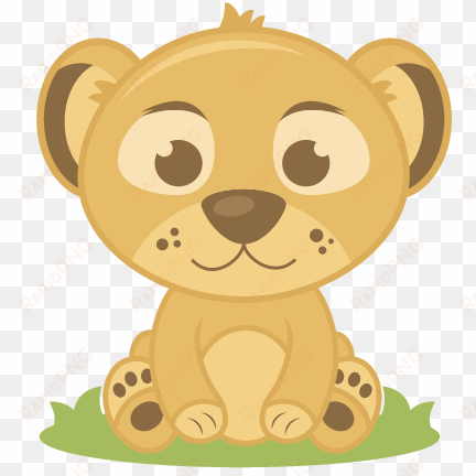 baby lion svg cutting files elephant svg cut file baby - cute baby tiger clipart