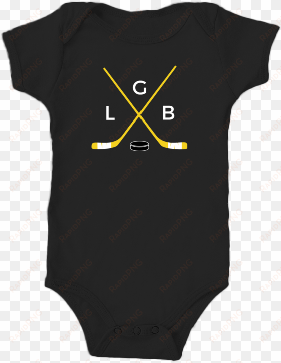 baby onesie crossed hockey sticks lgb - safari numbers customized custom name birthday shirt