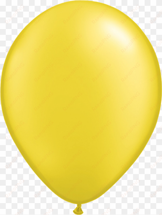 baby shower translation missing - citrine yellow balloon