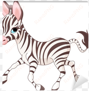 baby zebra png download - cartoon zebra png