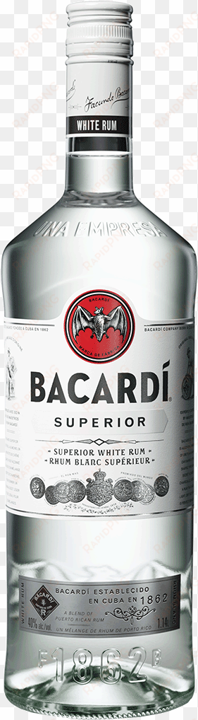 bacardi superior white rum - rum bacardi carta oro 1 l