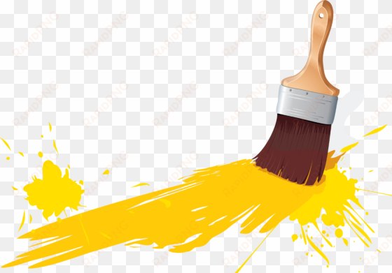 background paintbrush - paint brush with paint png
