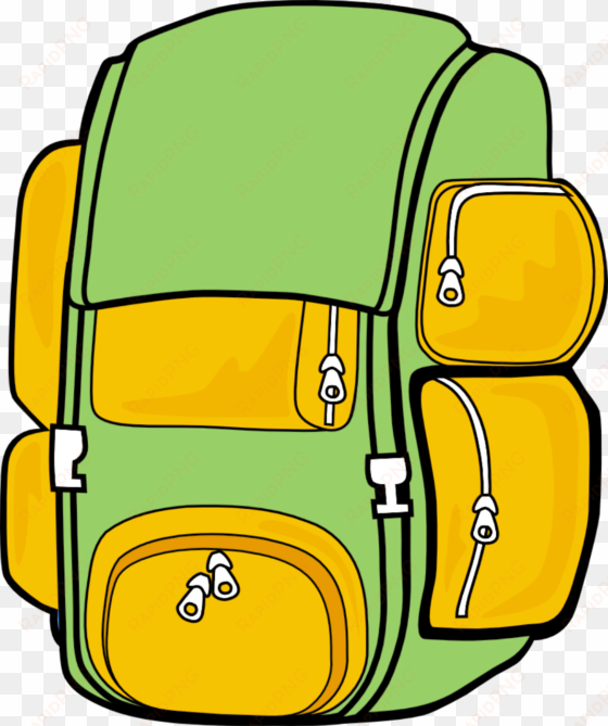 backpack clipart transparent background - hiking backpack clipart