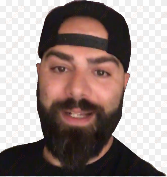 backwords capped dj keemstar transparent by billybob125poopz-dabeqhu - keemstar beard