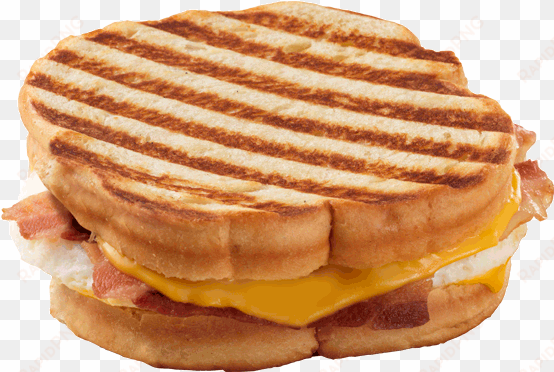 bacon, egg, & cheese panini - bacon, egg and cheese sandwich