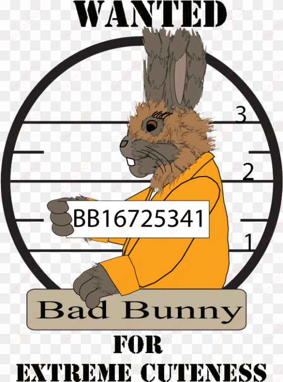 bad bunny - wanted poster