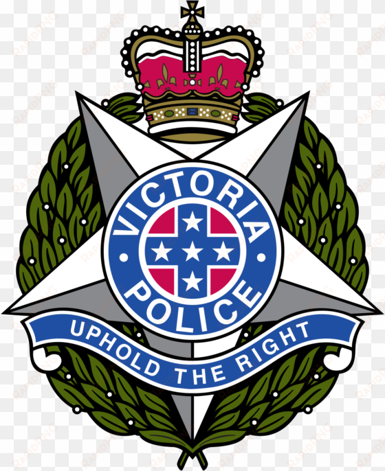 Badge Of Victoria Police - Victoria Police transparent png image