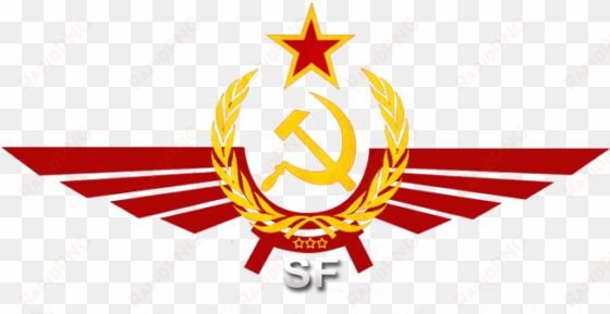 Badge Transparent Soviet - Soviet Union Air Force Logo transparent png image