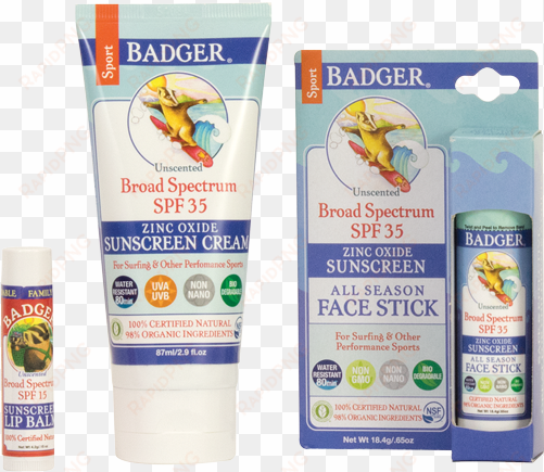 badger balm spf 35 sport sunscreen cream- 2.9 oz